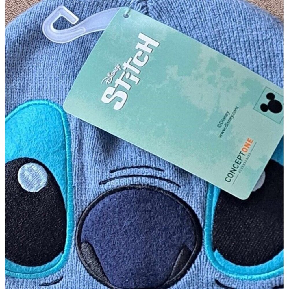 New Lilo and Stitch Knit Adult Laplander Hat Winter Disney Movie Cartoon - Picture 4 of 4